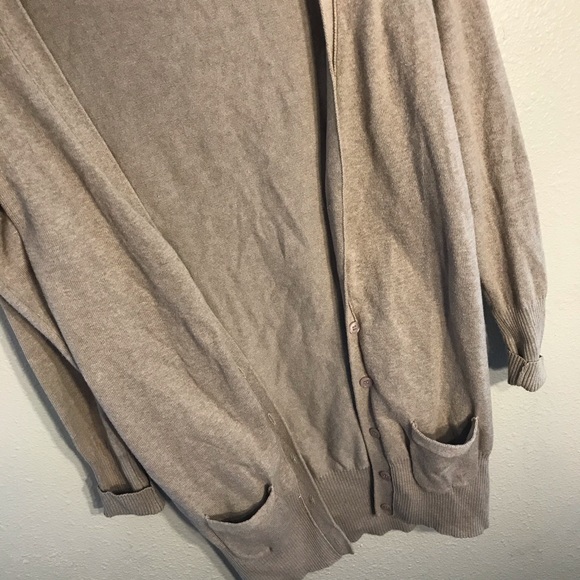 Womens Zaraknit Brown Cardigan With Size Small - Picture 3 of 5